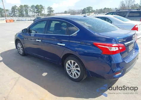 2018 Nissan Sentra Sv из США, поврежденный, VIN 3N1AB7AP1JL628594
